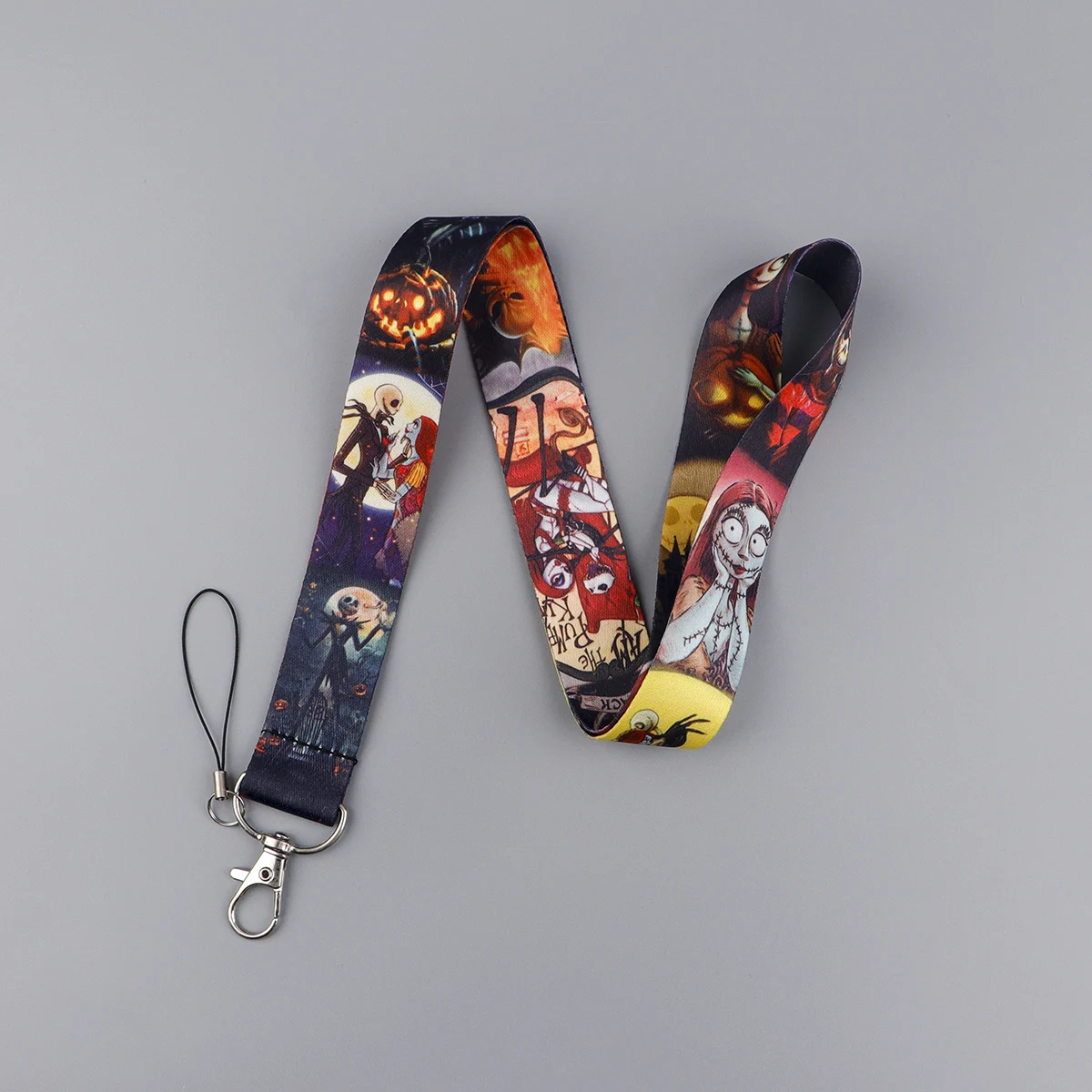 

Christmas Lanyard Cartoon Keychain Lanyards for Keys Badge ID Mobile Phone Rope Neck Straps Key Ring Halloween Accessories
