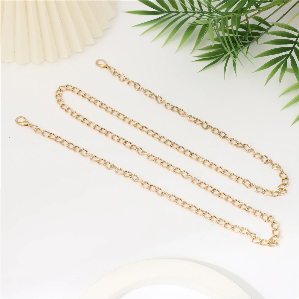 Metal Chain Shoulder Strap for Women's Bag High Quality Package Accessories Removable and Replaceable Shoulder Straps Hook Chain