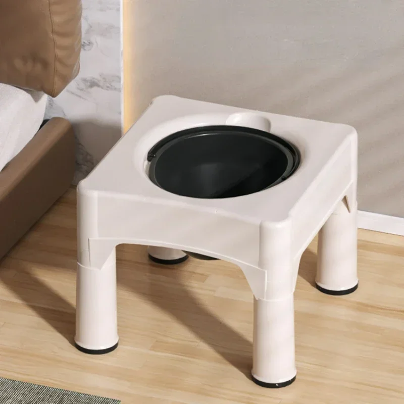 

Customizable Non-Slip Adult Commode, Portable Toilet Seat Stool, Household Elderly Women Aid, Indoor Use, Non-Slip Commod