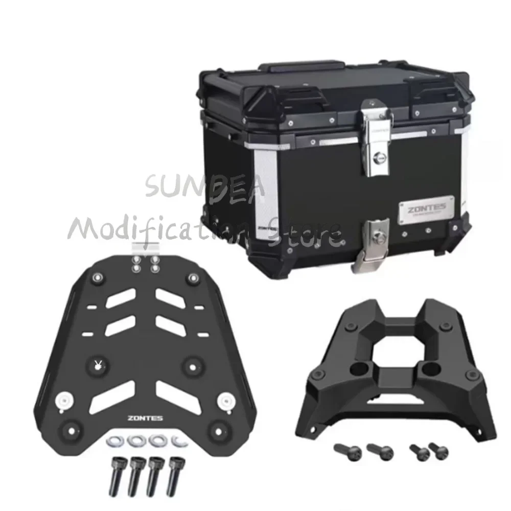 Rear Rack Mounting Base Plate Aluminum Alloy Tail Box Rear Rack Luggage Rack Fit ZONTES 368G New For ZONTES 368G 368 G 2024