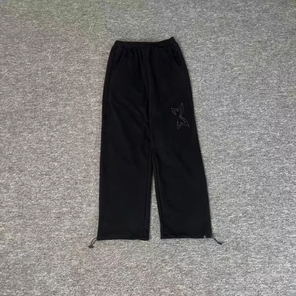 

Mertra Autumn Winter New Embroidered Letter LOGO Fce Sweatpants American Sle ex Casual Dstring Straight Leg Trous...