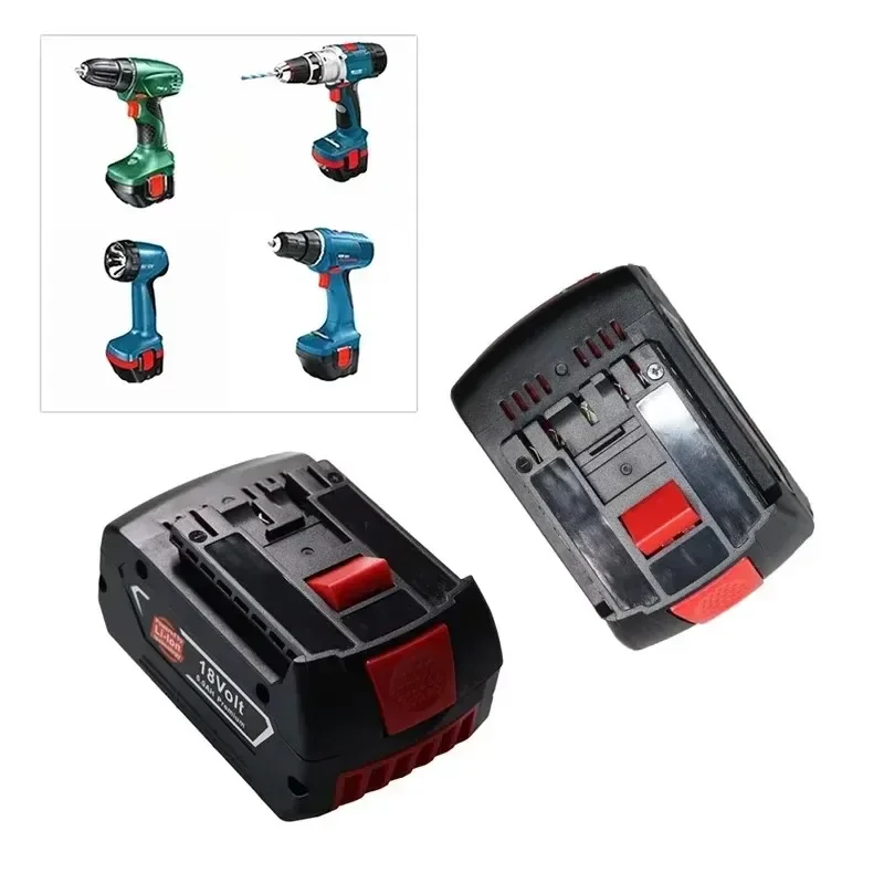 18V 6.0Ah High-Capacity Battery｜Long-Lasting Power for BAT609/BAT618 Drill