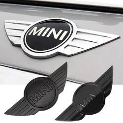 Car Hood Front Bonnet Grill Rear Trunk Emblem Logo Badge Sticker Decal For BMW MINI Cooper JCW F50 F53 F54 F55 F56 R55 R56 R60