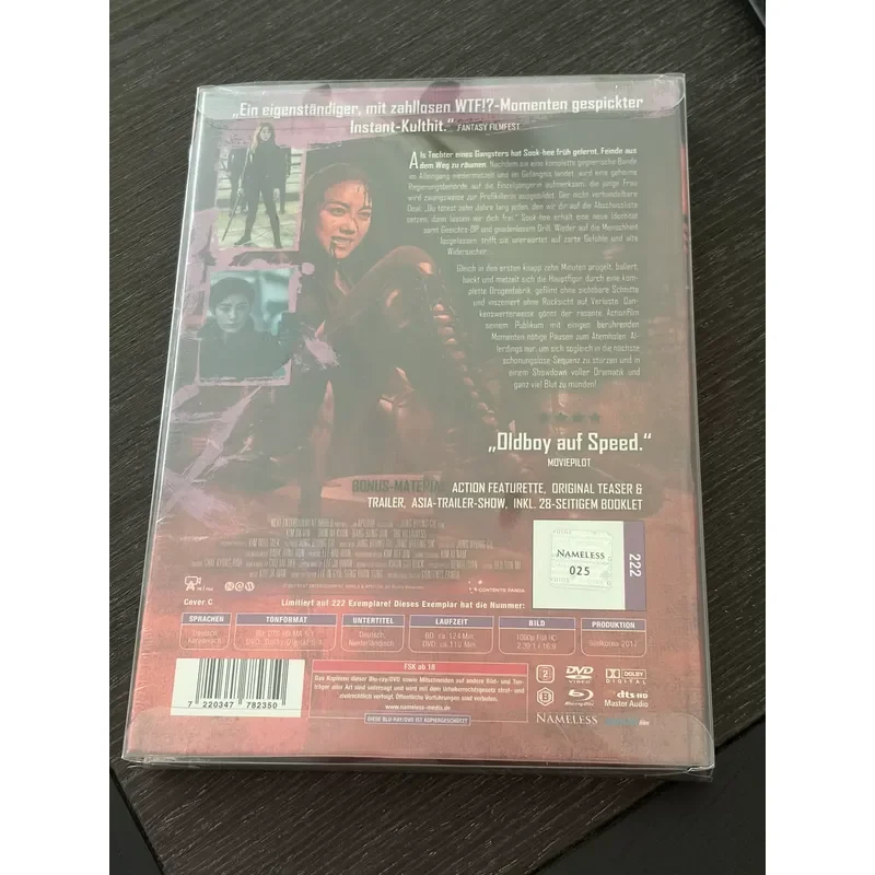 German Blu-ray Book Bad Girl Brand New Unopened Original Sealed High Quality