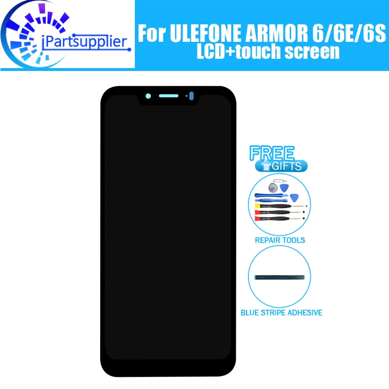 

ULEFONE ARMOR 6 LCD Display+Touch Screen 100% Original Tested LCD Digitizer Glass Panel Replacement For ULEFONE ARMOR 6E/6S