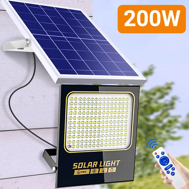 

Outdoor Solar Led Lights Solar Streetlights For Outdoor Garden Light Exterior Lighting Street Wall Lamp With Remote Control