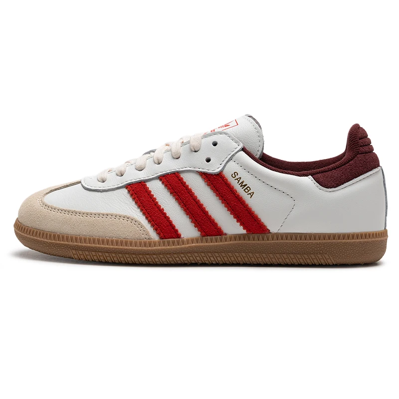 Zapatos Adidas para hombre y mujer, zapatillas Trefoil Samba Og, zapatos con punta en T, zapatillas deportivas informales con amortiguación cómoda