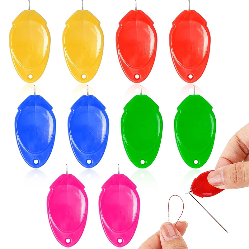 

5/10pcs/lot DIY Threader Elderly Guide Needle Easy Device Automatic Thread Sewing Tools Home Hand Handmade Sewing Accessories