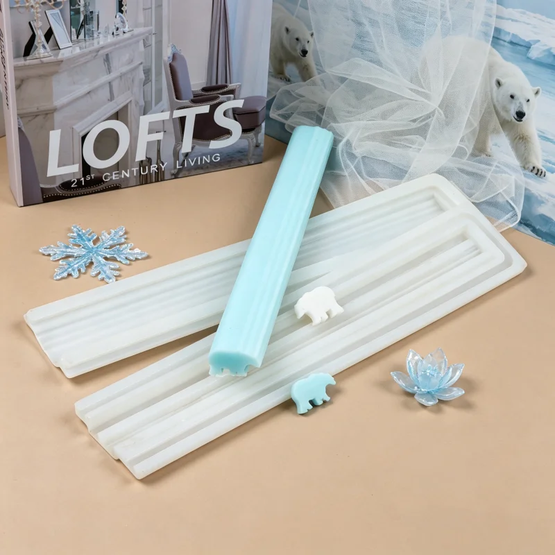 Polar Bear Shapes Silicone Soa - Soap Making Youtube review and price
