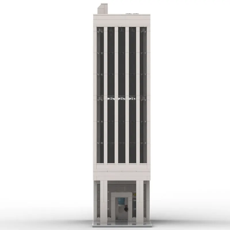 

750 шт. дешевый белый небоскребок, строительный блок, модель, городское строительство, совместимые кирпичи, игрушки для снятия стресса, подарки на день рождения для мальчиков