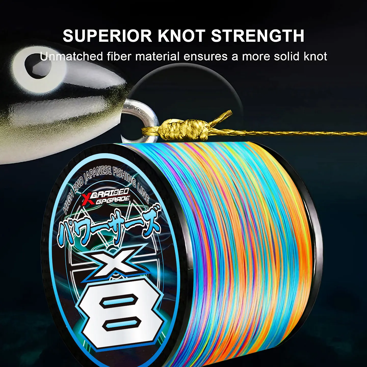 NOUVEAU YGK G-SOUL PE X8 Ligne de pêche tressée multifilament 4/8 brins 500/1000/2000/3000M pour la pêche à la carpe en eau salée Pesca