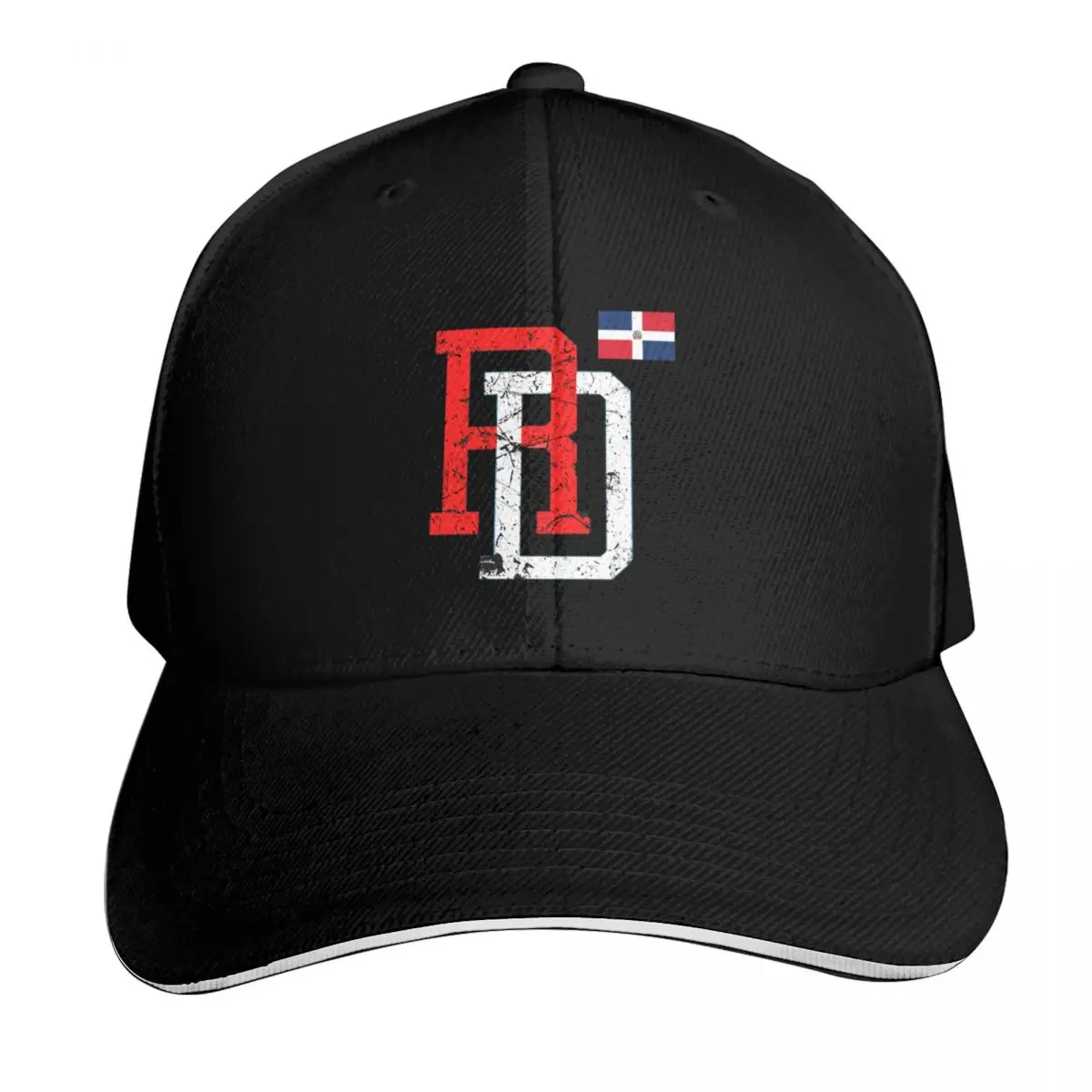 Dominican Republic RD Flag Pride-Dominican Tees Cute Gifts T-Shirt Baseball Cap Men Women Casual Summer Sport Sun Cap