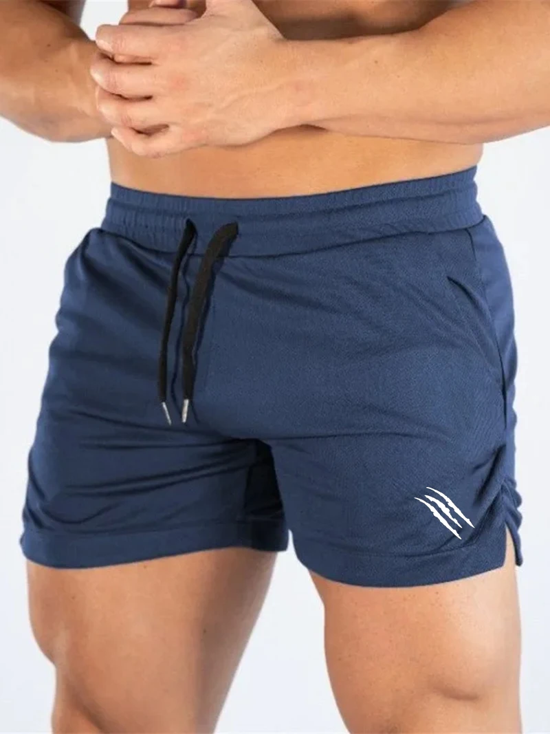 Gym Shorts Men Running Shorts Sport Homme Breathable Soft Tennis Workout Sportswear Mesh Short Pants Male Yoga Basketball image 5