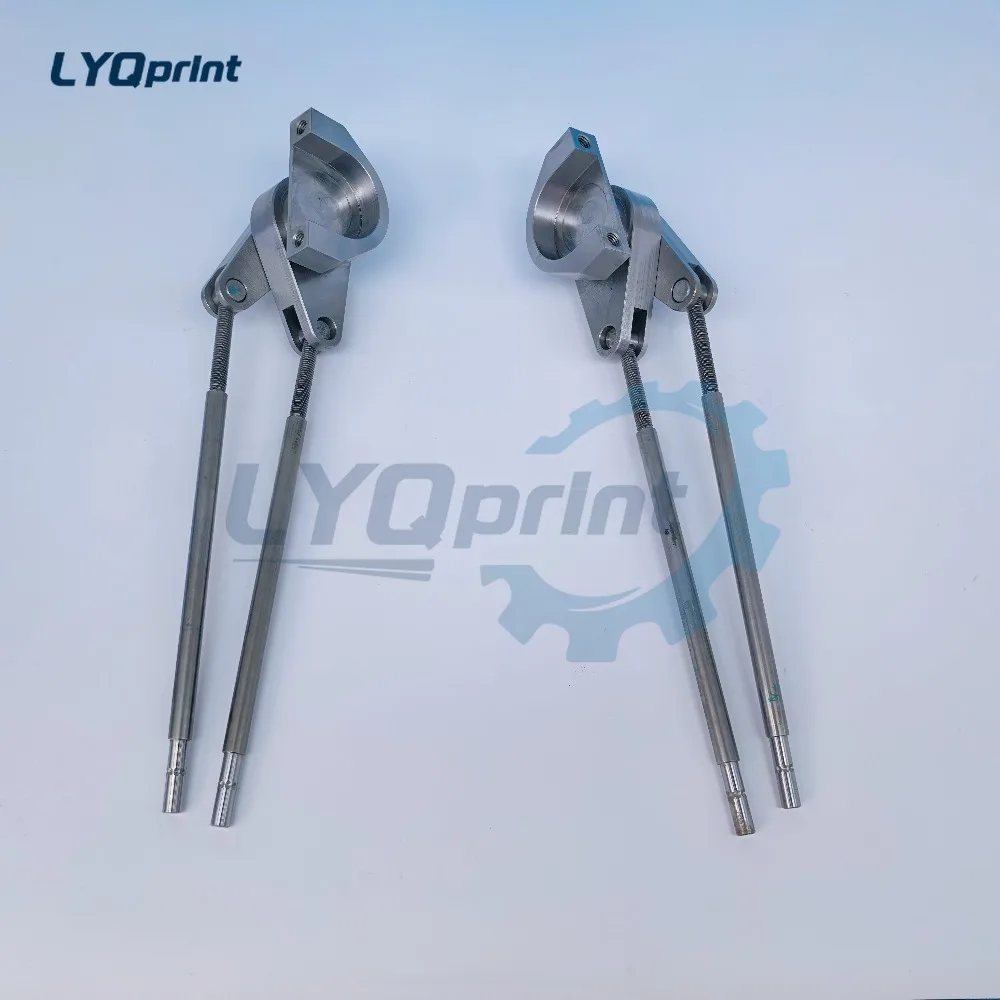 Komori Press S40 Ink Roller Adjustment Bracket Rod Ink Stick Bearing Seat, Komori LS40 Press Accessories