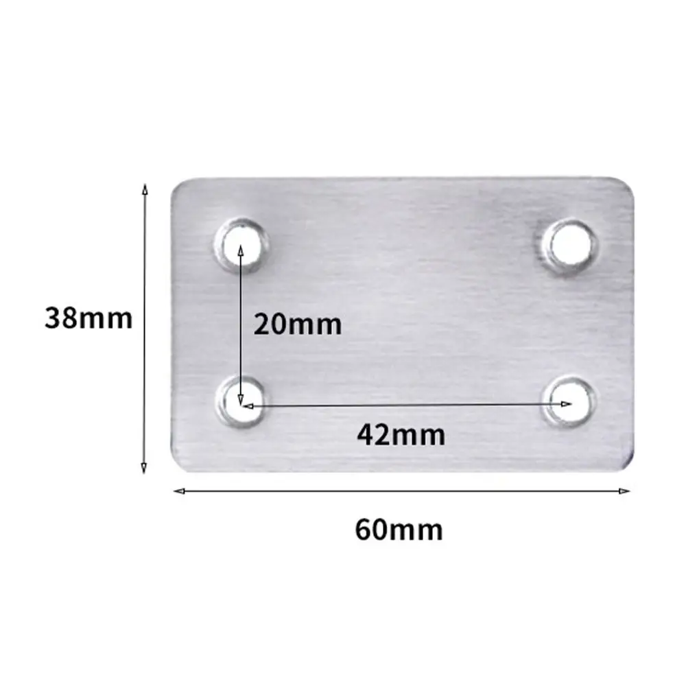 4-hole flat brackets