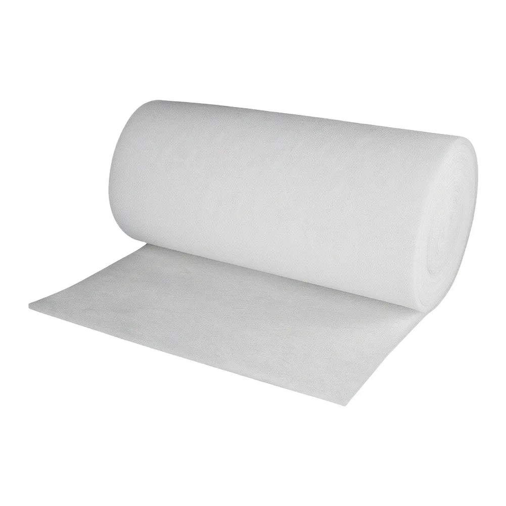 Cuttable Air Filter Pad 100x100cm 3mm Thick, White HVAC Cotton For AC Systems, Vents, Range Hoods & Air Purifiers