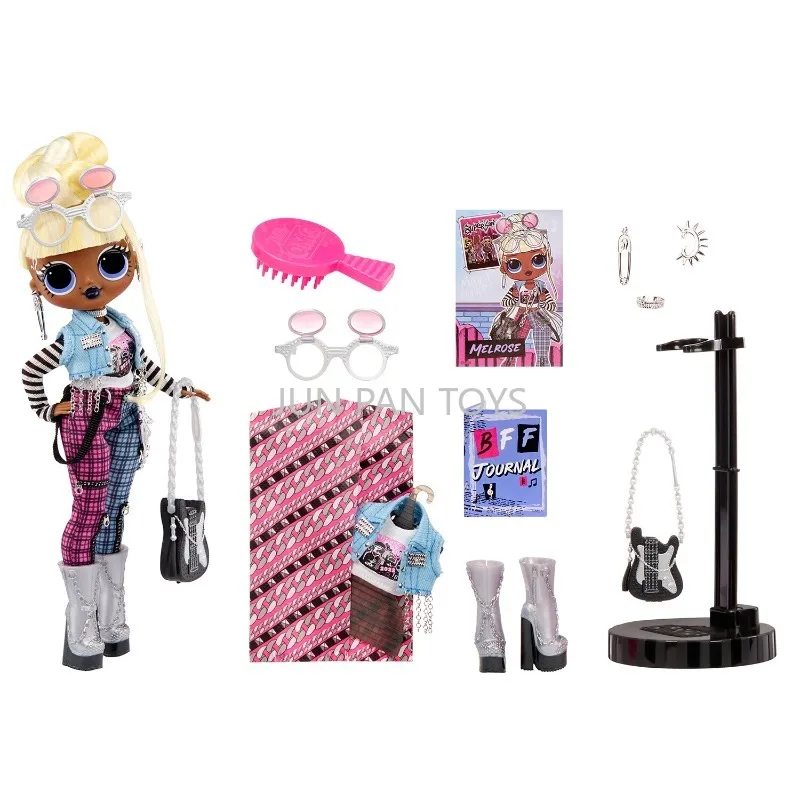 Original LOL Surprise OMG Core Series 5 Fashion Doll Trendsetter Melrose Sketches Skatepark Q.T Fierce Accessories Girl Gift Toy