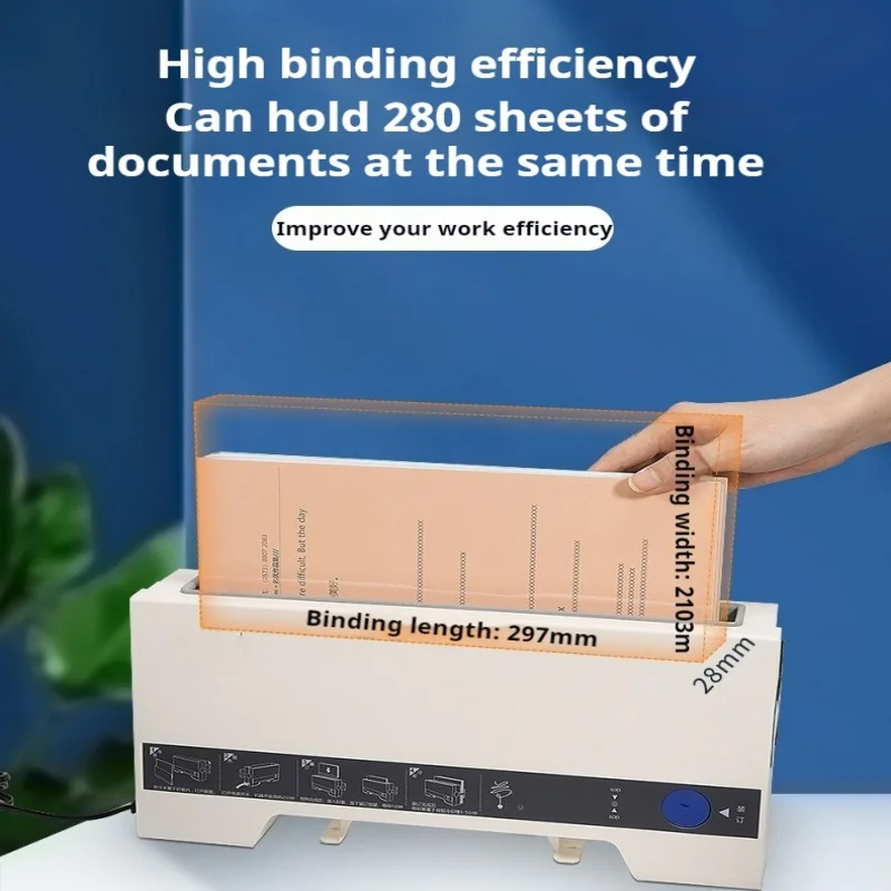 

Машина для переплета горячим расплавом «сделай сам», маленькая офисная и бытовая машина для переплета клея, переплет для клея формата А4, офисная электроника