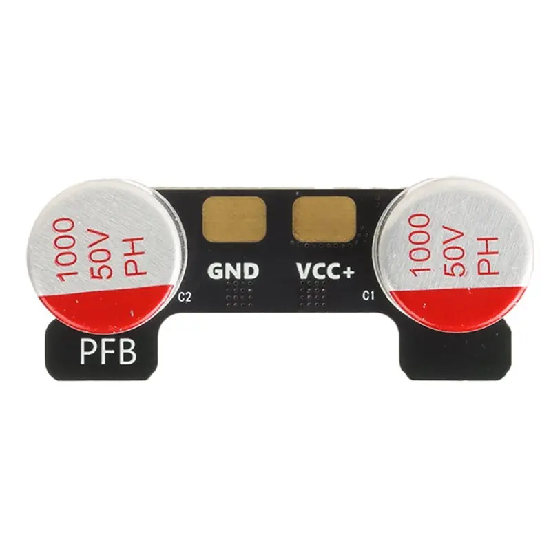 CJSD-PFB PRO Dual 50V 100Uf Power Filter Board For 9 Inch And Larger FPV Drones FPV Drones Power Filter Board
