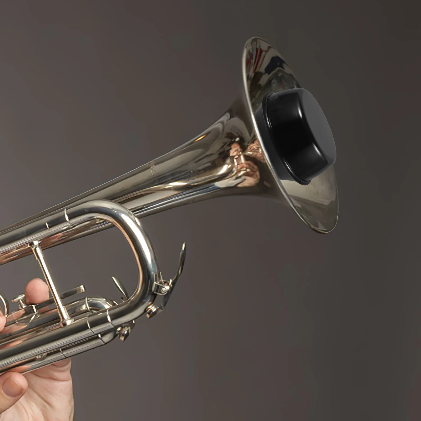 

Mute Saxophone Musical Instrument Accessory Small Trombone Accessories Plastic Beginner Trumpet