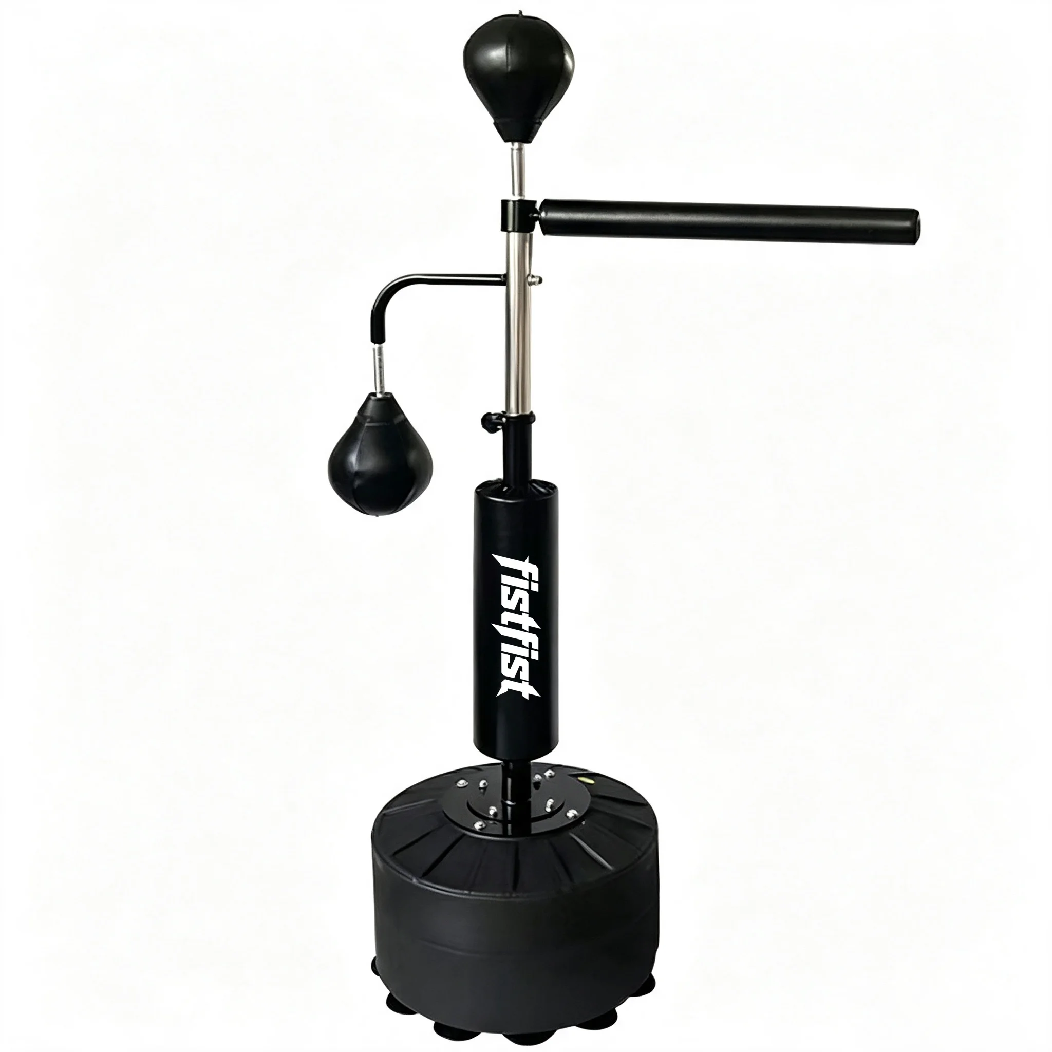 Freestanding Boxing Speed Ball Adjustable Height Adult Home-Use Reflex Target With Rotating Stick Bar For Boxing Training