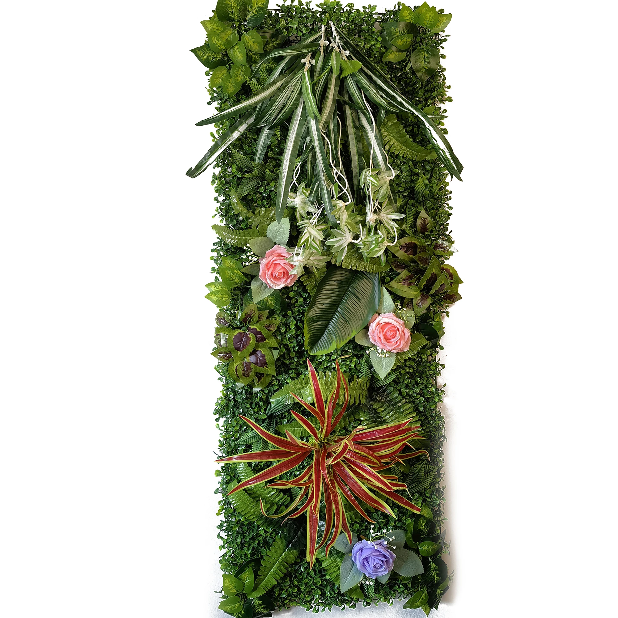 Künstliche Pflanzen Gras Wandpaneel Buchsbaum Hecke 15,74 Zoll * 47,24 Zoll Kunstkünstliches Grasmoos Geeignet für den Innen- und Außenbereichsgarten – Detail 11