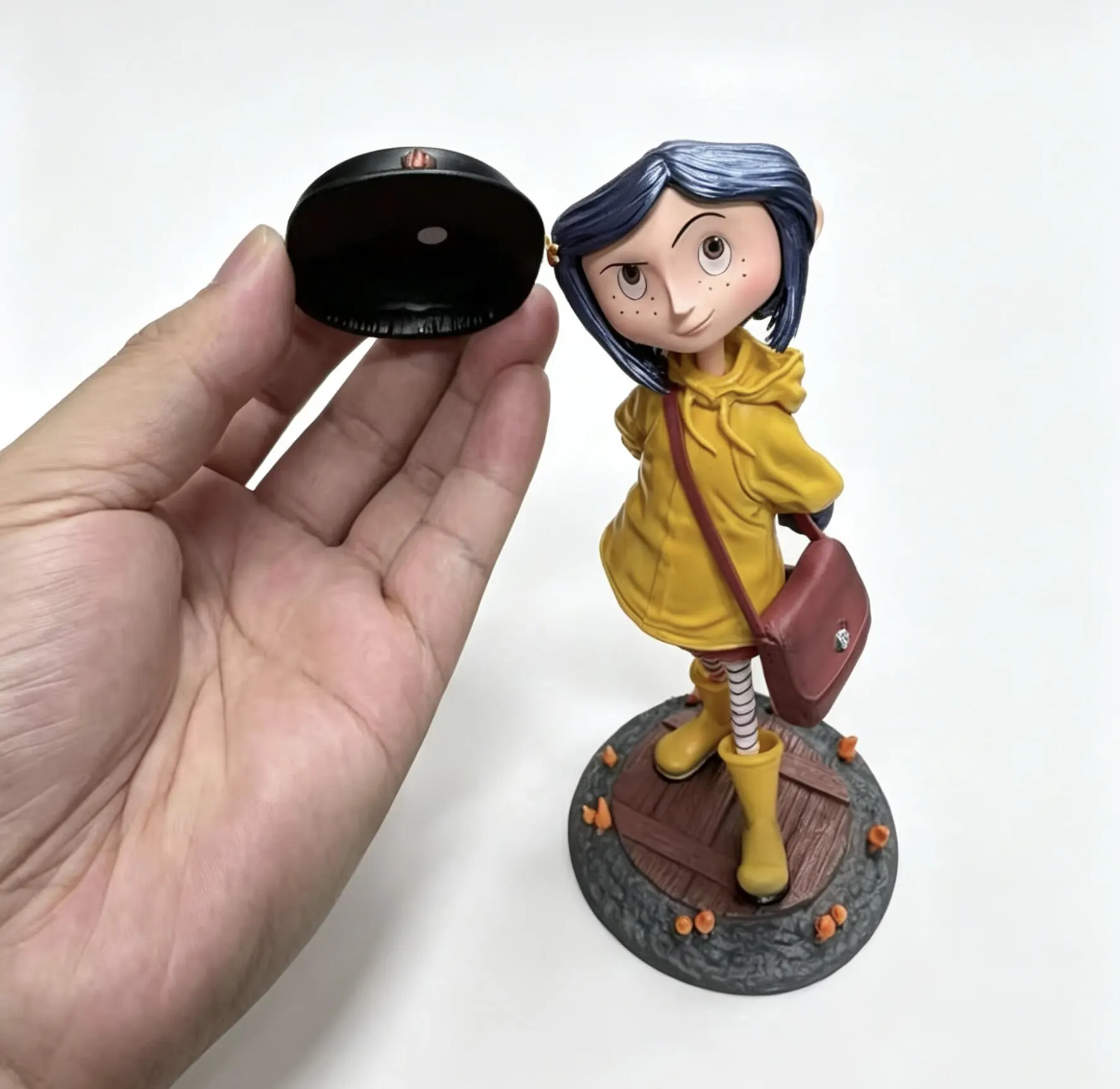 Coraline Actionfigur, 7 Zoll, Filmversion, gelber Regenmantel, Sammlerstück, PVC-Modell, Dekoration für Sammler, ideales Geschenk – Detail 11
