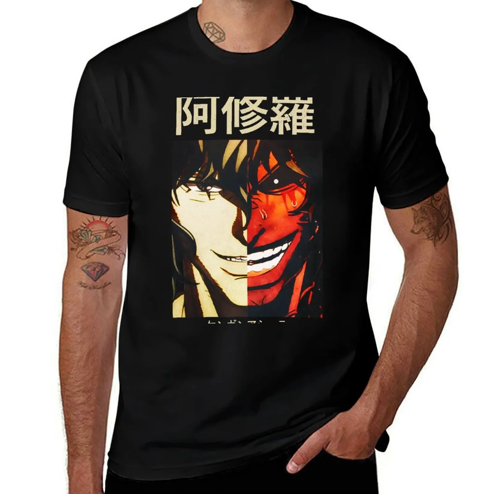 

Ohma Tokita 2SIDES Kengan T-Shirt anime t shirts oversize mens graphic t shirts T-Shirt
