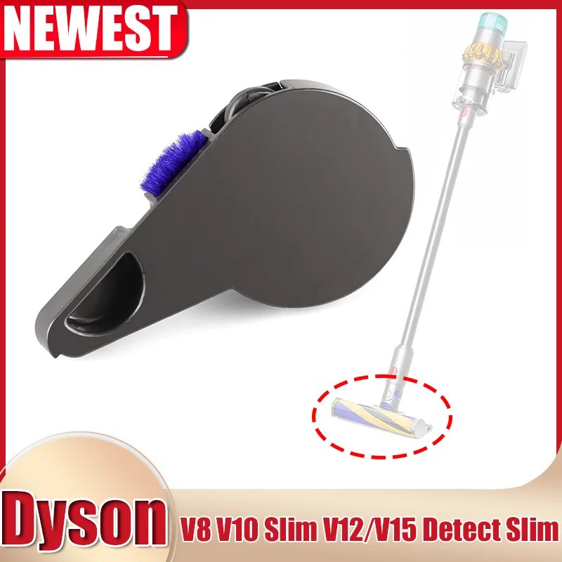 Roller Brush Bar End Cap Cover for Dyson V8 V10 Slim V12 V15 Detect Slim Vacuum Cleaner Side Replacement Parts