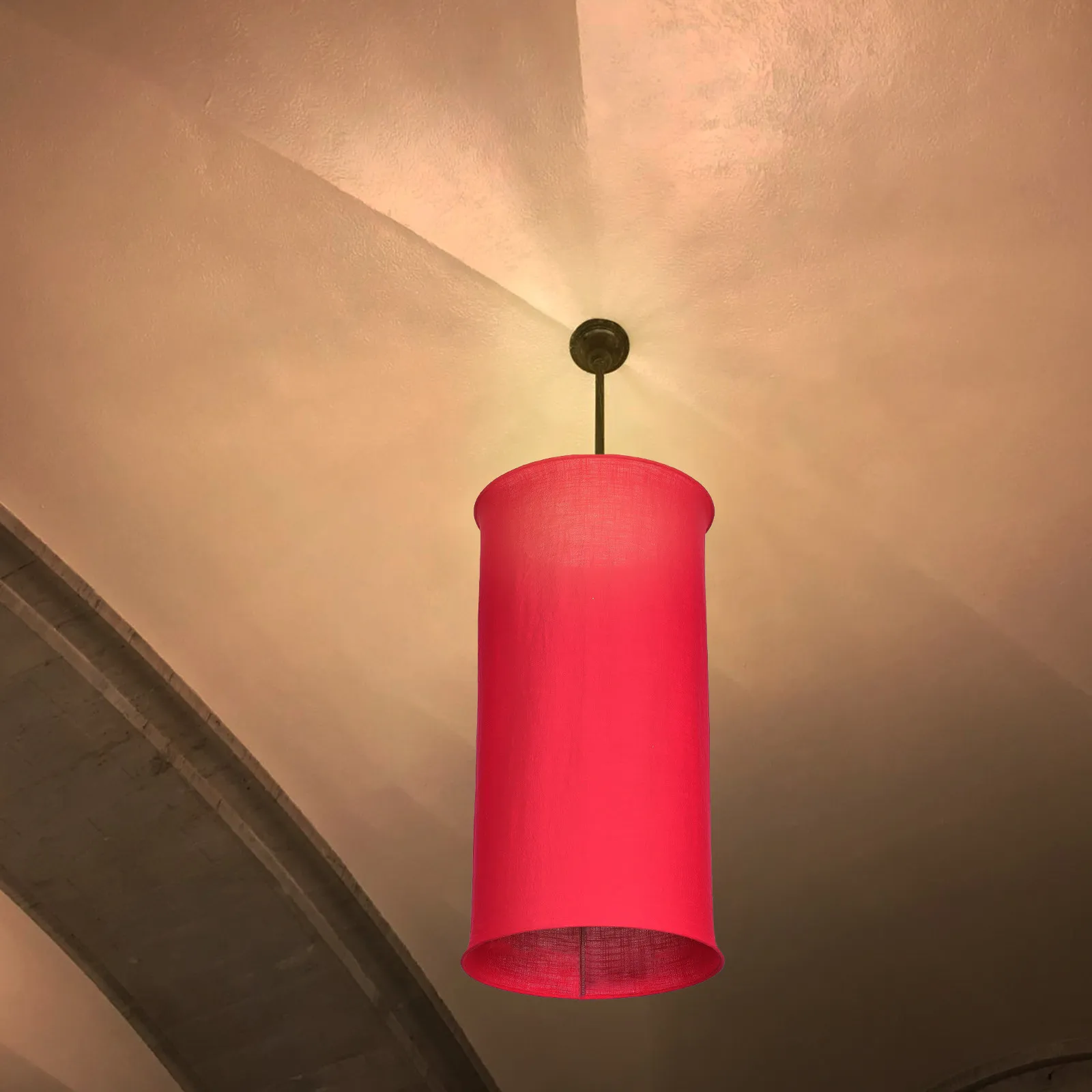 Cloth Lamp Shade E27 White Simple Clip on Pendant Lamp Shade for Table Lamps Chandelier Hanging Ceiling Lampshade