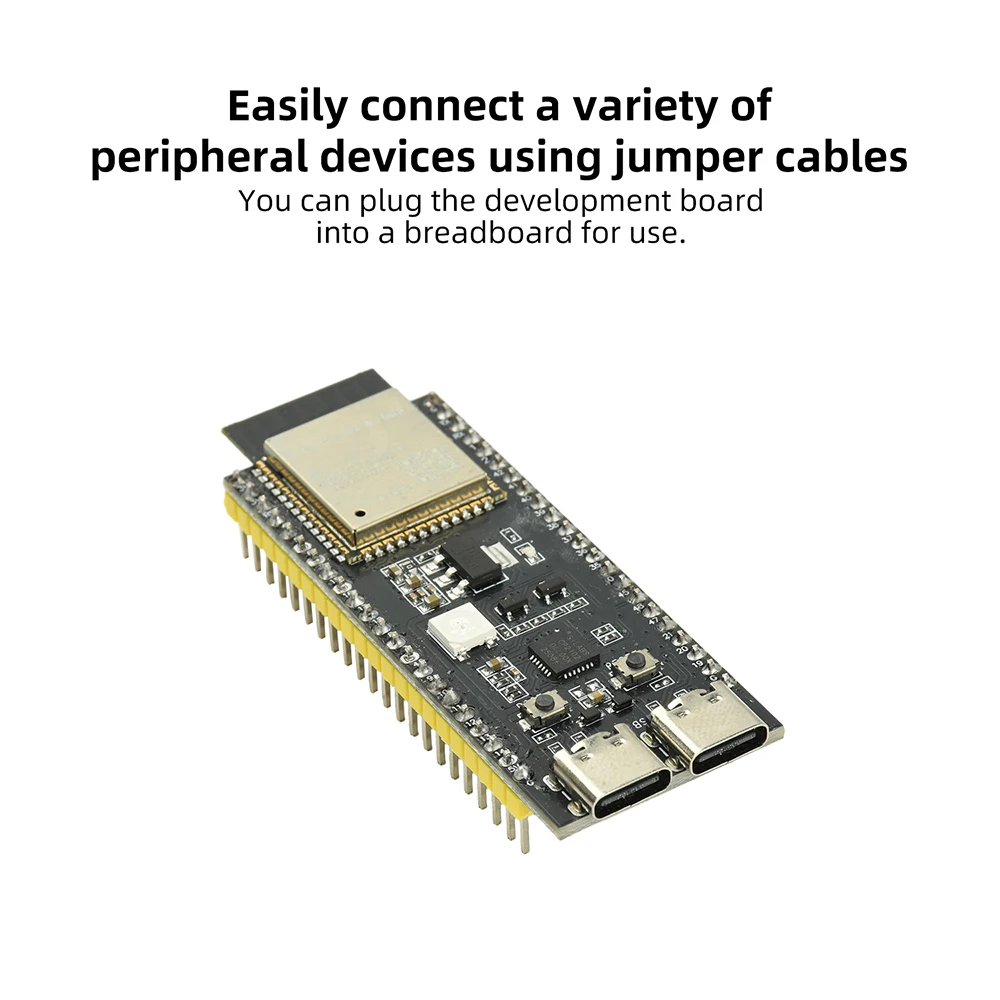 ESP32S3 DevKitC-1 WiFi BT Entwicklungsboard Dual-Core 240MHz 2,4GHz USB Typ C für IoT-Projekte Einfach zu Bedienen mit CP2102 – Detail 6