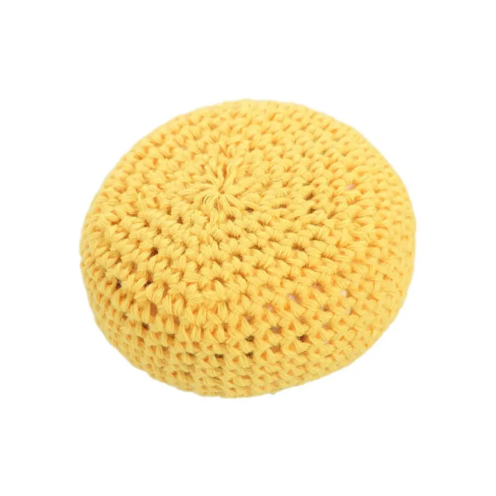 3Pcs Knitting Thread Colorful Juggling Balls Random Color Sphere Children Outdoor Sports Mini Woolen Yarn Sandbag Funny Game