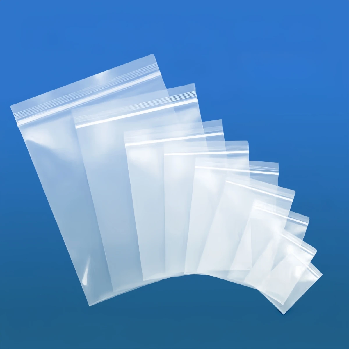 50/100Pcs Zip Lock Bags Transparent Bags Plastic Vacuum Storage Bag for Small Jewelry Food Packing Reclosable Home Sealing Pouch