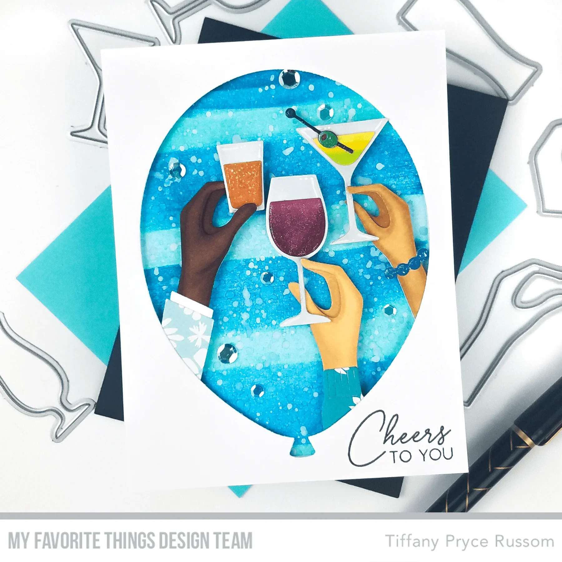 Drink Decor 2022, nowe wykrojniki do metalu Cut DIY Scrapbooking Paper Craft Handmade Make Album Card Punch Embossing Template