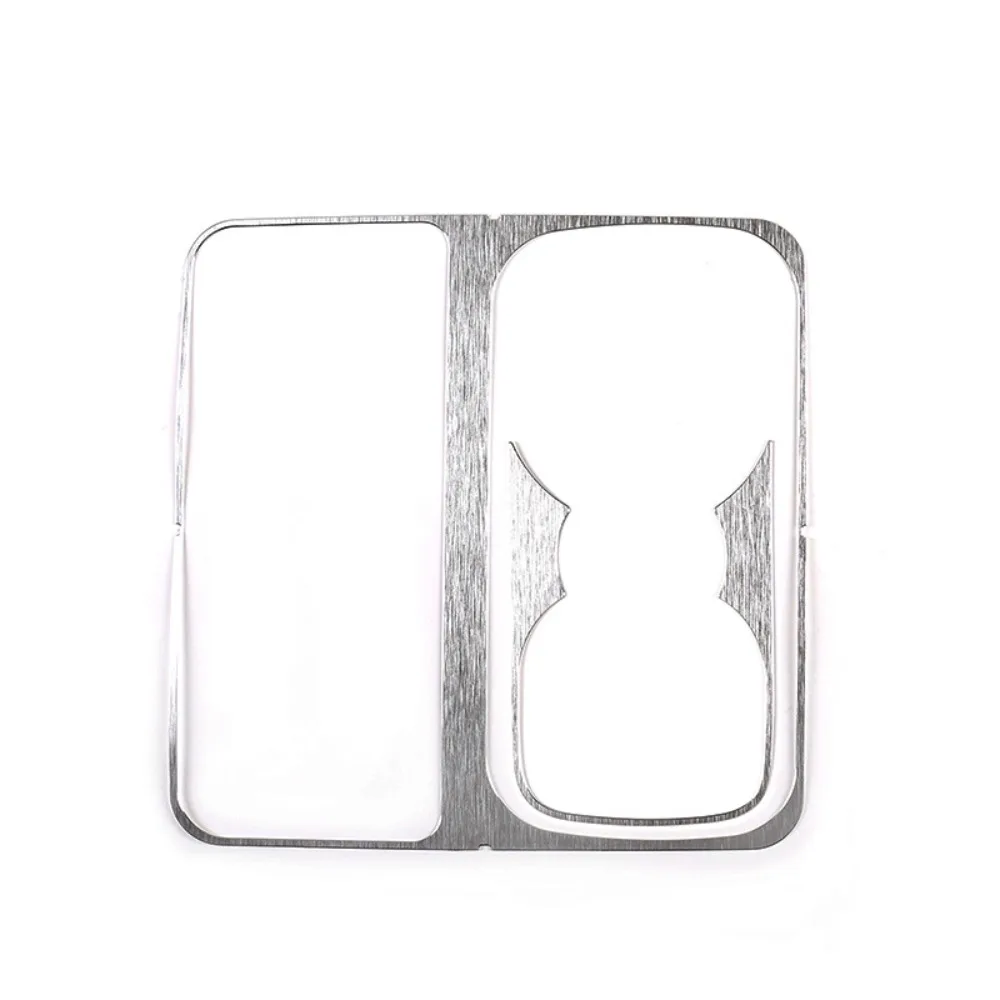 

Car Water Cup Holder Anti-scratch Sequin Cover For Land Rover Defender 110 2020-2021 Sticker Aluminum Alloy Car Accessories