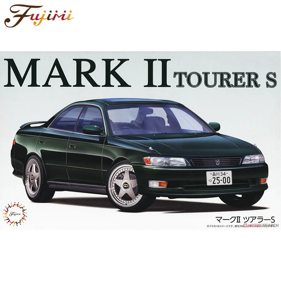 Prefabricated assembly model Fujimi-04760-B 1/24 Mark II Toure S car model kit