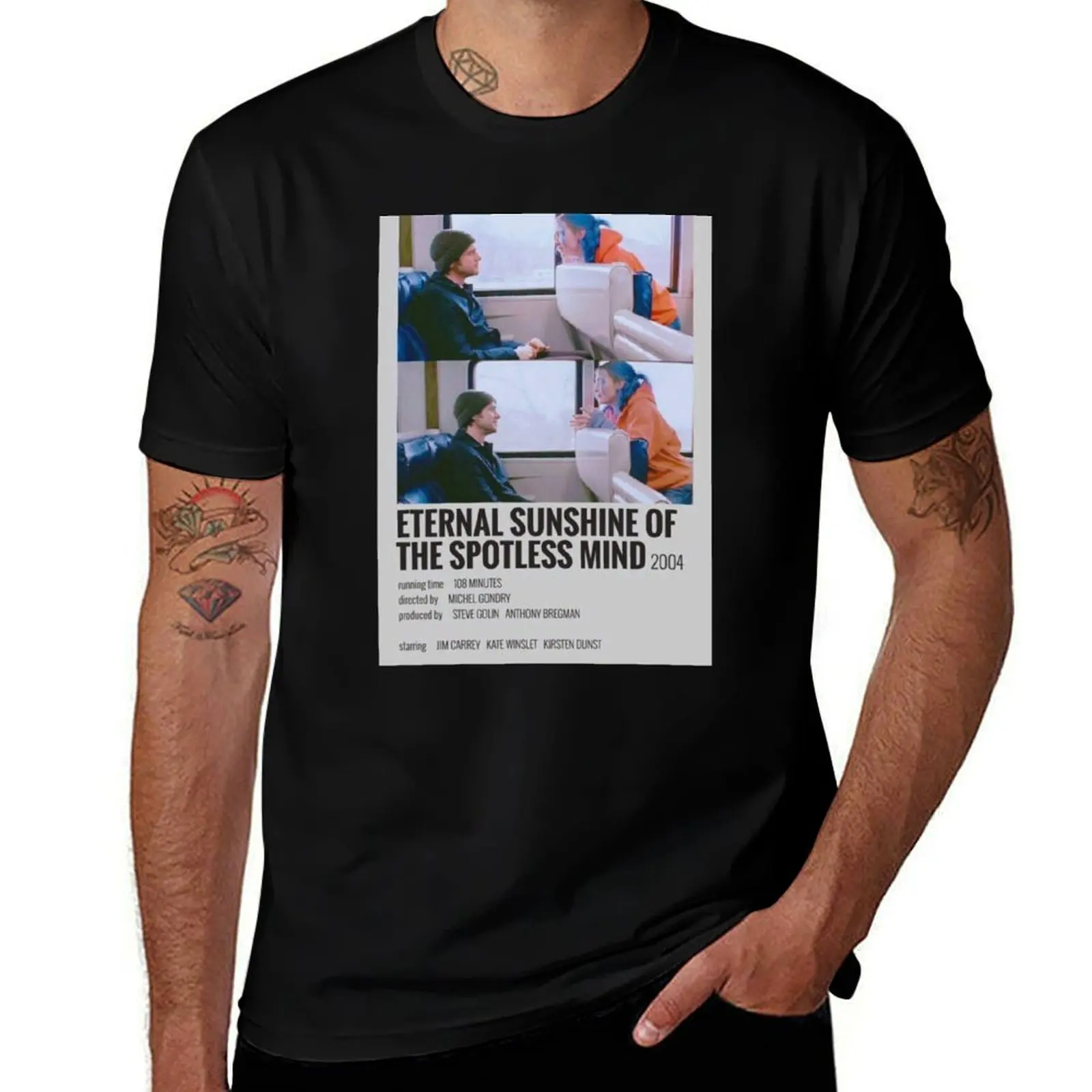 

eternal sunshine of the spotless mind minimalist T-Shirt man t shirt graphic t shirt personalised T-Shirt