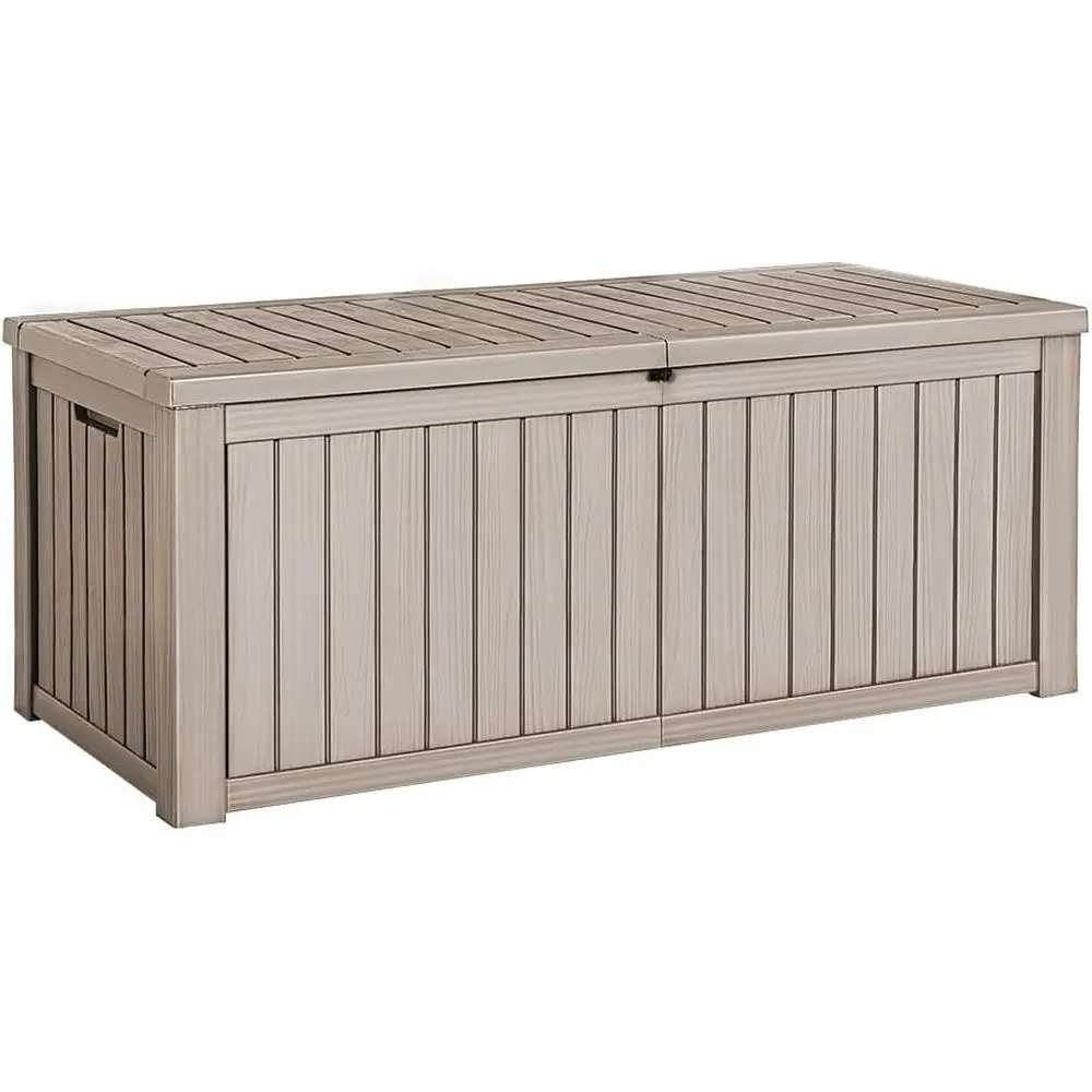 

Водонепроницаемый уличный контейнер для хранения из полимерной смолы на 150 галлонов для подушек садовой мебели