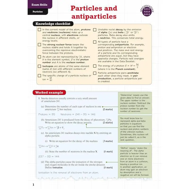 بيرسون ريفيز AQA منشئ مهارات امتحان الفيزياء على مستوى 2025 و2026 امتحانات بيرسون بيرسون التعليم 9781292271668 كتاب #3