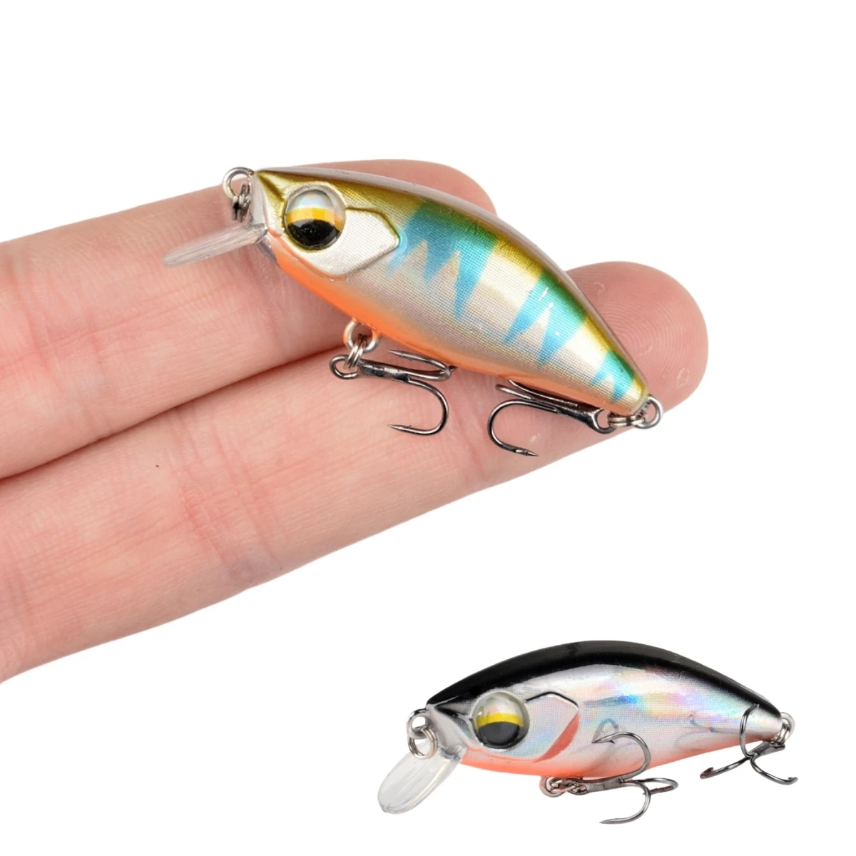 1Pcs Fishing Lures Minnow Sinking Wobbler Fishig Carp Bait Hard Bait 5cm 5g Artificial Crankbait Jerk Bait Pesca Fishing Tackle