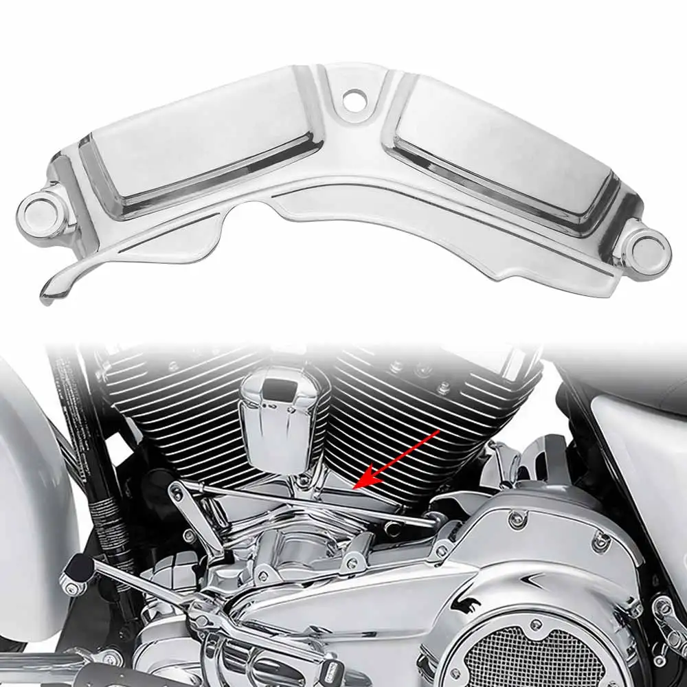 

Боковая крышка основания цилиндра двигателя мотоцикла для Harley Softail Fat Boy Low Rider Touring Road King Electra Street Glide 2017-2024