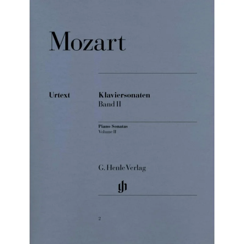 

HN2 Mozart Piano Sonatas 2-Pb Herttrich Ernst Seiffert WolfDieter G Henle Verlag 9790201800028 Книга