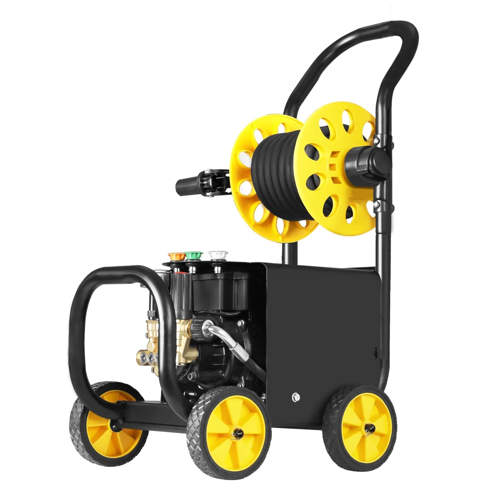 

High Pressure 10Mpa 2.8Kw 3Kw Commercial Electric Jet Washer New Design for Car Wash Cold Water Cleaning Machine