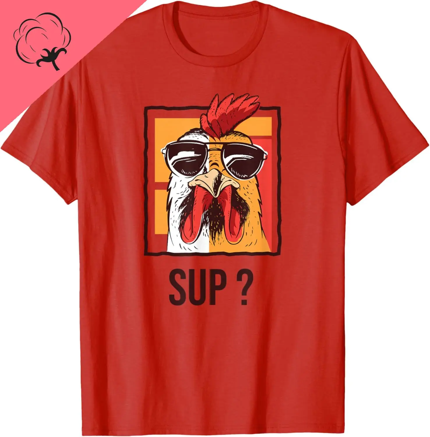 Cute Chicken Lover Gardening Farmer Henhouse Coop Chicken T-Shirt Couple Cotton Printed Graphic Tee Funny Shirt