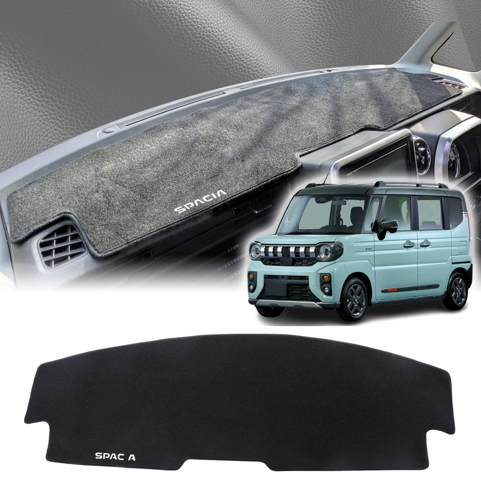 

fit for Suzuki Spacia MK2 MK53S 2017-2023 RHD Car Accessories Dashmat Protective Carpet Dashboard Cover Pad DashMat Sunshade