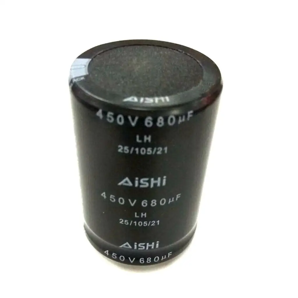 Aluminum Electrolysis Capacitor 680UF 450V DC 35mm Snap in for Electronic Component Upgrades