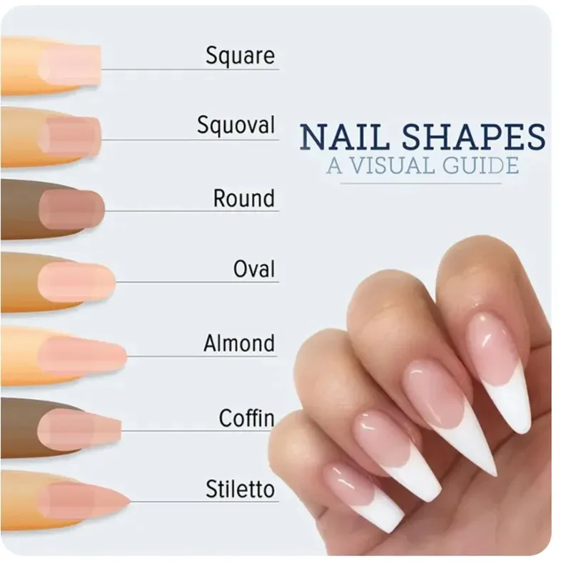 Nail Art Form French Acrylic UV Nail Gel Tips Extension Forms Guide Stickers Nail Building Gel Curl Forms Mold Manicure