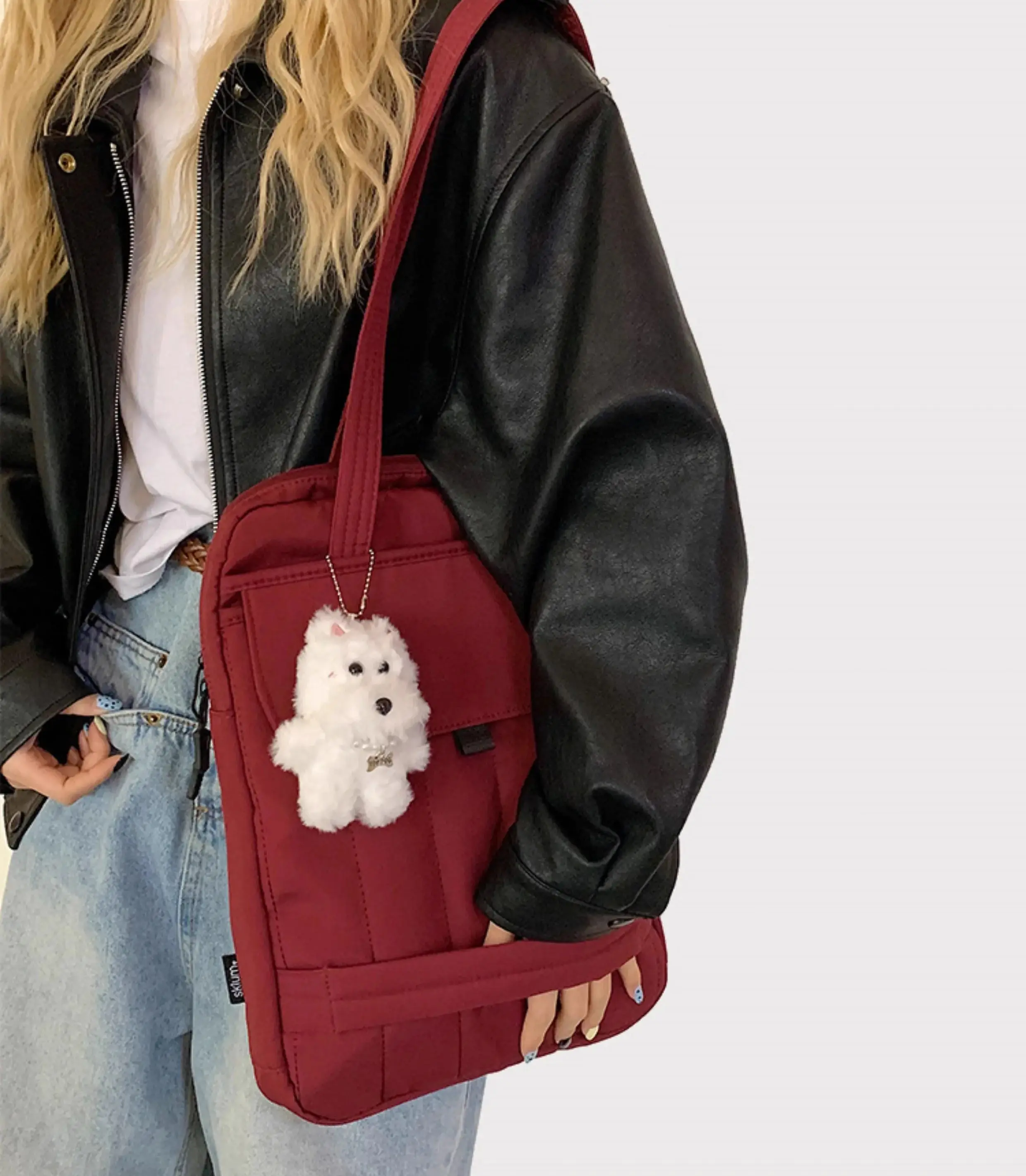 2025 New Laptop Bag Single Shoulder Tote Bag 13.3 14 15 Inch Multi-purpose Laptop Sleeve Computer Bag