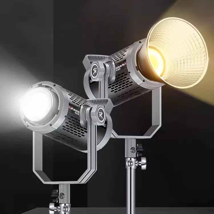 YYHC-Professional 500W Daylight Studio Light COB LED Video Photo Light for Film Photography Shooting