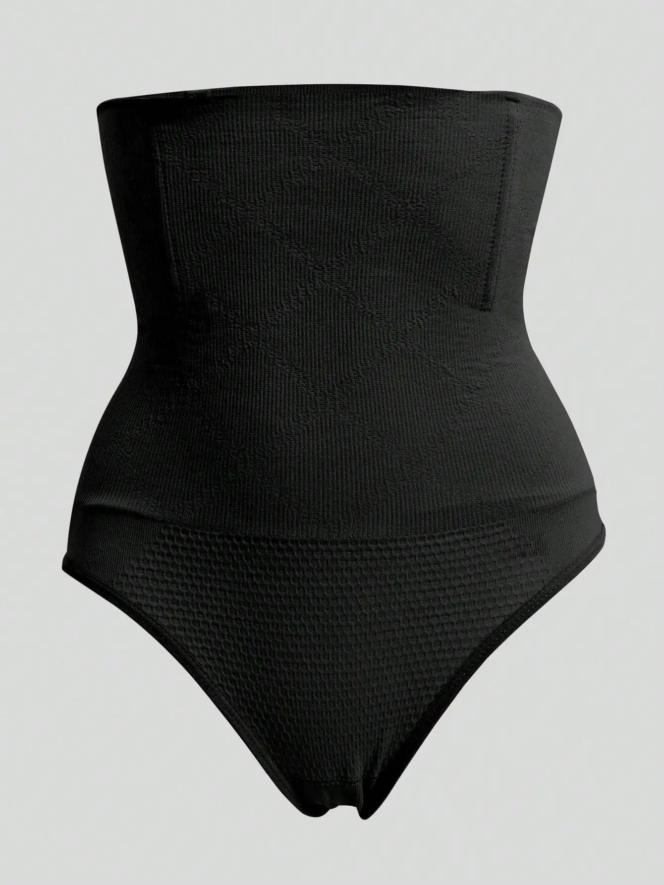 1 Stück Hochgeschnittener Nahtloser String mit Bauchkontrolle, Formende Unterwäsche für Frauen, Po-Lifter und Bauchformer – Detail 9